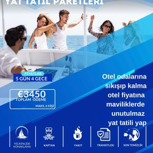 Muhteşem Göcek Koylarında Yelkenli Turu Tatil Paketi